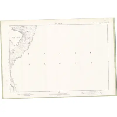 1901 Map of Inverness-shire - Isle of Skye Sheet XXV, 1903 Print