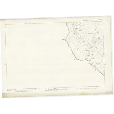 1875 Map of Inverness-shire (Isle of Skye), Sheet XXVI, 1879 Print