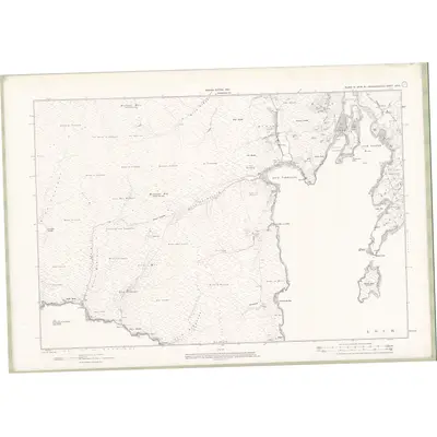 1901 Map of Inverness-shire - Isle of Skye Sheet XXVII, 1903 Print