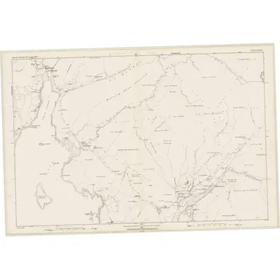 1877 Map of Inverness-shire (Isle of Skye), Sheet XXVIII, 1881 Print