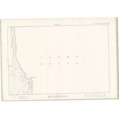 1901 Map of Inverness-shire - Isle of Skye Sheet XXXI, 1903 Print