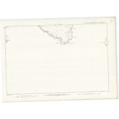 1875 Map of Inverness-shire (Isle of Skye), Sheet XXXII & XXXIIA, 1880 Print