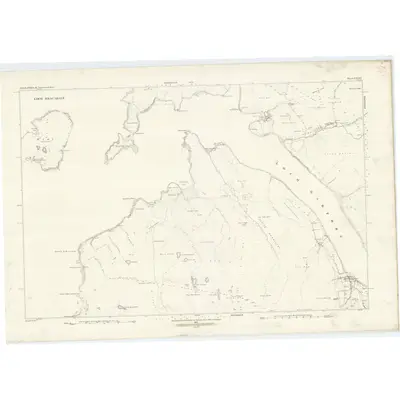 1877 Map of Inverness-shire (Isle of Skye), Sheet XXXIII, 1881 Print