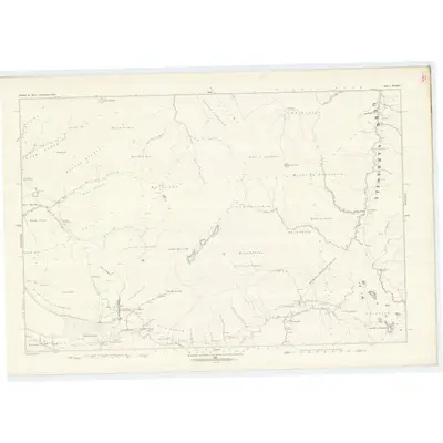 1877 Map of Inverness-shire (Isle of Skye), Sheet XXXIV, 1881 Print