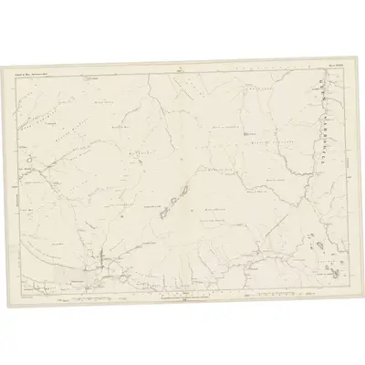 1877 Map of Inverness-shire (Isle of Skye), Sheet XXXIV, 1881 Print