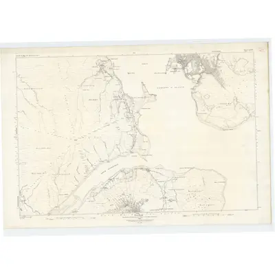 1877 Map of Inverness-shire (Isle of Skye), Sheet XXXV, 1882 Print