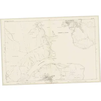 1877 Map of Inverness-shire (Isle of Skye), Sheet XXXV, 1882 Print