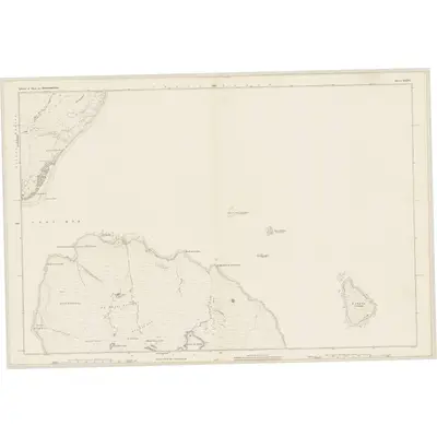 1875 Map of Inverness-shire (Isle of Skye), Sheet XXXVI, 1879 Print