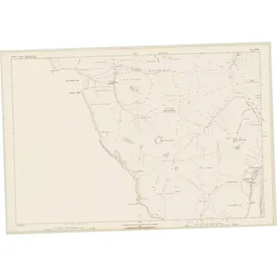 1877 Map of Inverness-shire (Isle of Skye), Sheet XXXVII, 1881 Print