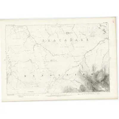 1877 Map of Inverness-shire (Isle of Skye), Sheet XXXVIII, 1881 Print