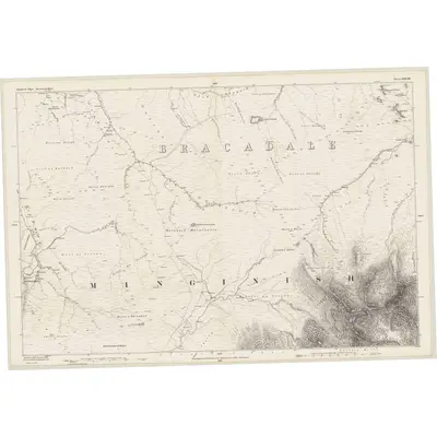 1877 Map of Inverness-shire (Isle of Skye), Sheet XXXVIII, 1881 Print