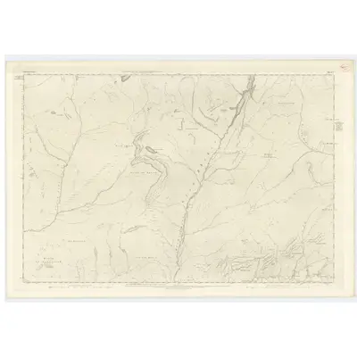 1870 Map of Inverness-shire (Mainland), Sheet C, 1872 Print