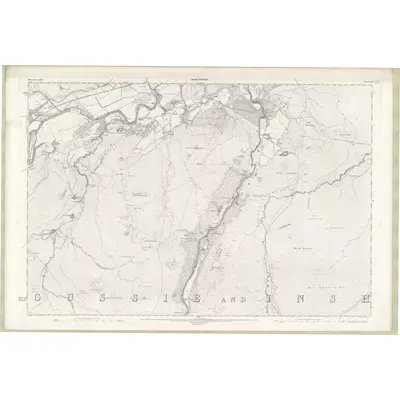 1899 Map of Inverness-shire - Mainland Sheet CII, 1902 Print