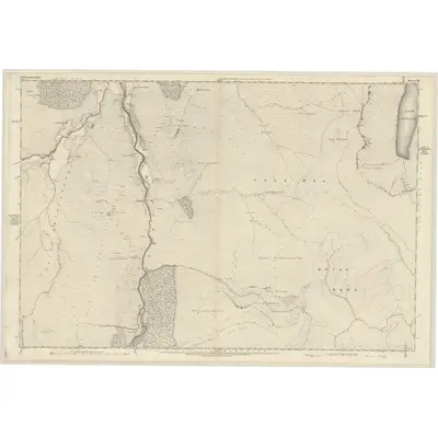 1869 Map of Inverness-shire (Mainland), Sheet CIII, 1872 Print