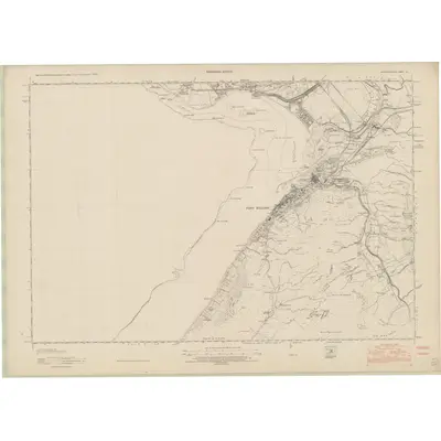 1959 Map of Inverness-shire - Mainland Sheet CL