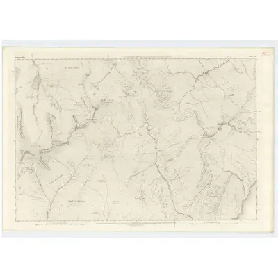 1870 Map of Inverness-shire (Mainland), Sheet CLII, 1873 Print