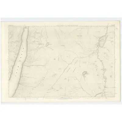1870 Map of Inverness-shire (Mainland), Sheet CLIII, 1873 Print