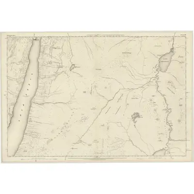 1870 Map of Inverness-shire (Mainland), Sheet CLIII, 1873 Print