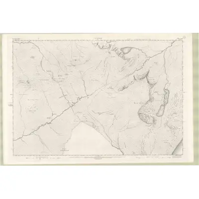 1899 Map of Inverness-shire - Mainland Sheet CLIV, 1902 Print