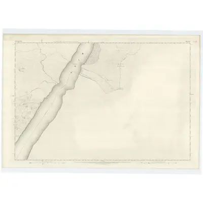 1870 Map of Inverness-shire (Mainland), Sheet CLV, 1872 Print