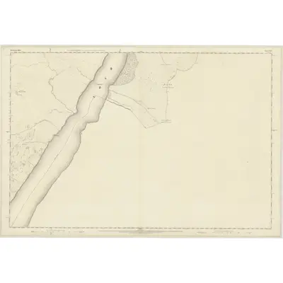 1870 Map of Inverness-shire (Mainland), Sheet CLV, 1872 Print