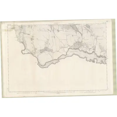 1899 Map of Inverness-shire - Mainland Sheet CLVII, 1901 Print