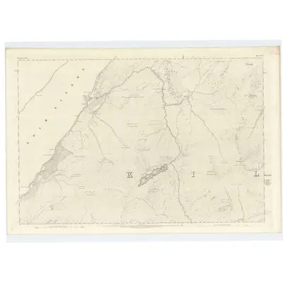 1870 Map of Inverness-shire (Mainland), Sheet CLX, 1873 Print