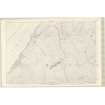 1899 Map of Inverness-shire - Mainland Sheet CLX, 1902 Print