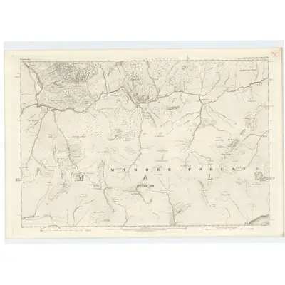 1870 Map of Inverness-shire (Mainland), Sheet CLXI, 1873 Print