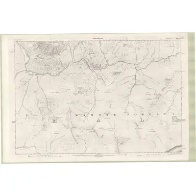 1899 Map of Inverness-shire - Mainland Sheet CLXI, 1902 Print