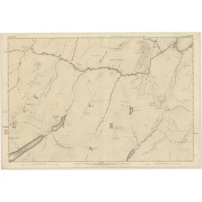1870 Map of Inverness-shire (Mainland), Sheet CLXII, 1873 Print