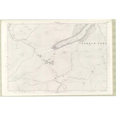 1899 Map of Inverness-shire - Mainland Sheet CLXIII, 1904 Print