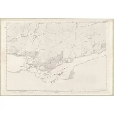 1899 Map of Inverness-shire - Mainland Sheet CLXVI, 1903 Print