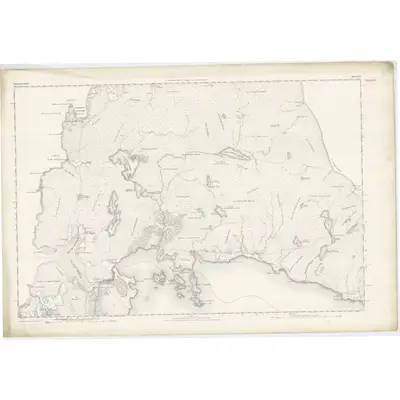 1873 Map of Inverness-shire (Mainland), Sheet CVI, 1876 Print