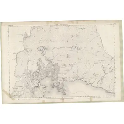 1899 Map of Inverness-shire - Mainland Sheet CVI, 1902 Print