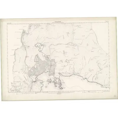 1959 Map of Inverness-shire - Mainland Sheet CVI