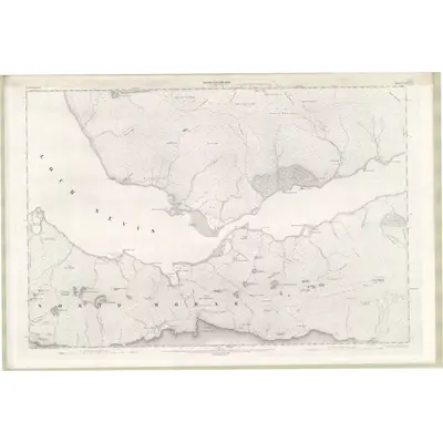 1899 Map of Inverness-shire - Mainland Sheet CVII, 1902 Print