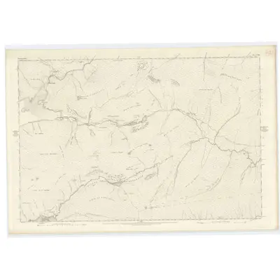 1872 Map of Inverness-shire (Mainland), Sheet CVIII, 1876 Print