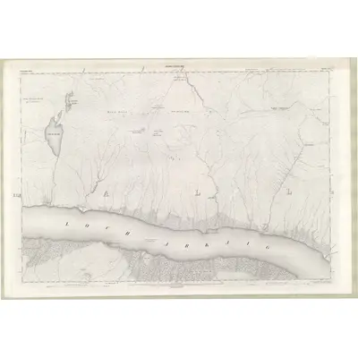 1899 Map of Inverness-shire - Mainland Sheet CX, 1902 Print