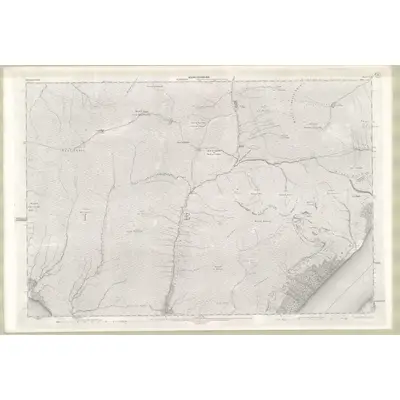 1899 Map of Inverness-shire - Mainland Sheet CXI, 1902 Print