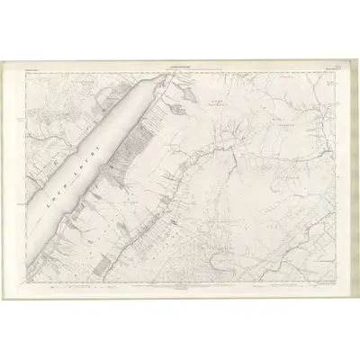 1899 Map of Inverness-shire - Mainland Sheet CXII, 1904 Print
