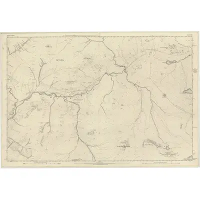 1870 Map of Inverness-shire (Mainland), Sheet CXIII, 1872 Print