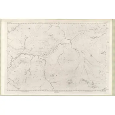 1899 Map of Inverness-shire - Mainland Sheet CXIII, 1903 Print