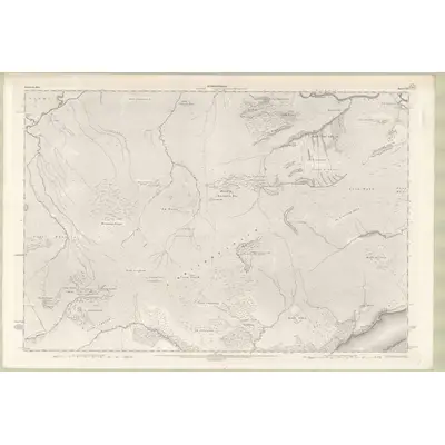 1899 Map of Inverness-shire - Mainland Sheet CXIV, 1903 Print