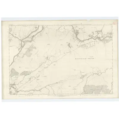 1872 Map of Inverness-shire (Mainland), Sheet CXL, 1874 Print