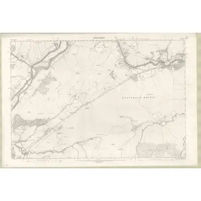1899 Map of Inverness-shire - Mainland Sheet CXL, 1904 Print