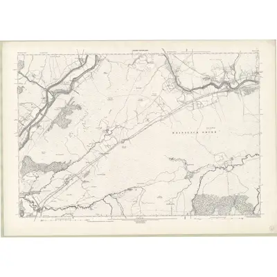1959 Map of Inverness-shire - Mainland Sheet CXL