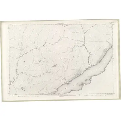 1899 Map of Inverness-shire - Mainland Sheet CXLIX (inset CXLIXa), 1902 Print