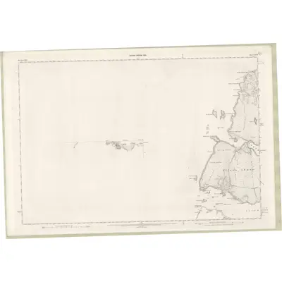 1899 Map of Inverness-shire - Mainland Sheet CXLVII (inset CLVI), 1900 Print