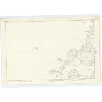 1873 Map of Inverness-shire (Mainland), Sheet CXX (with inset CV), 1876 Print